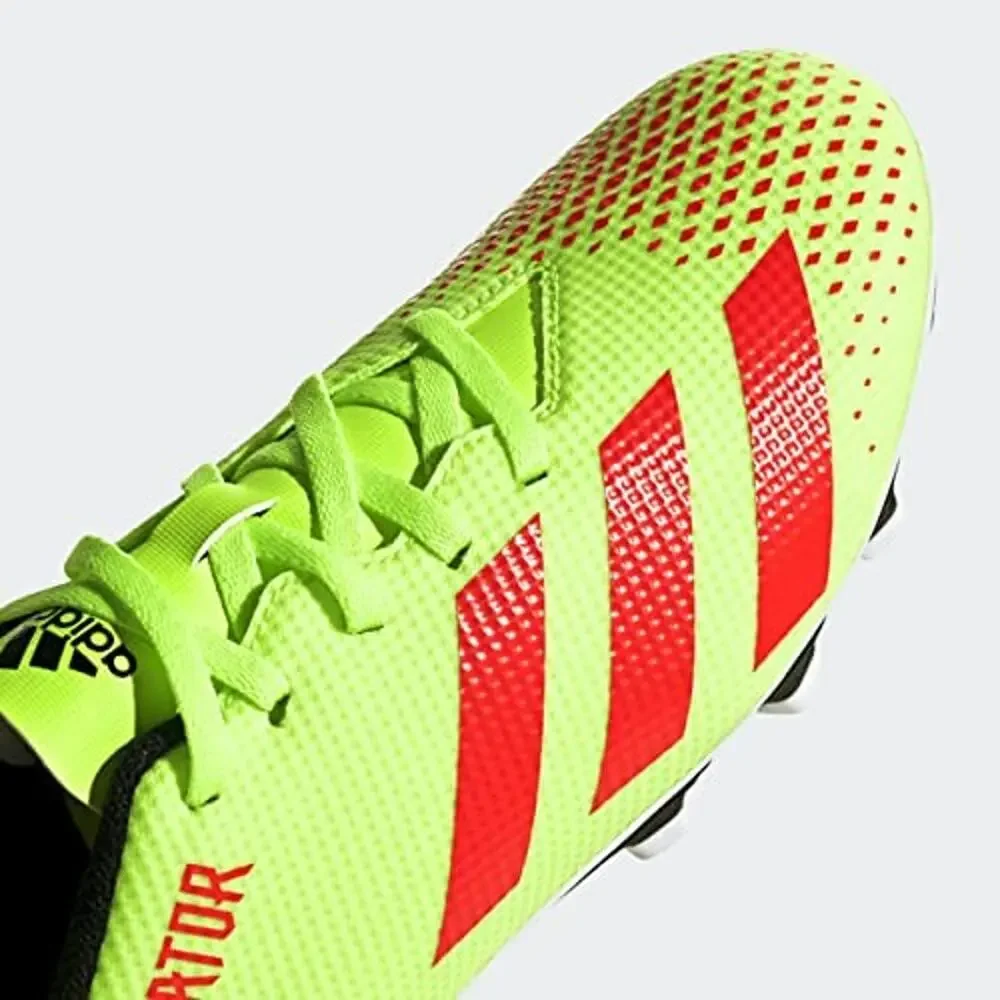 ADIDAS PREDATOR 20.4 FIRM GROUND SOCCER SHOE (MENS) SIGNAL GREEN/POP/BLACK 4